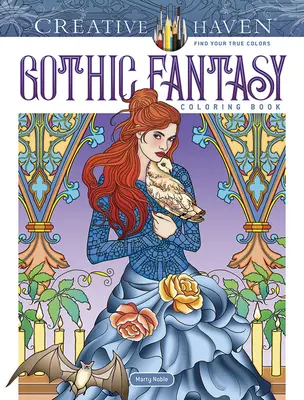 Livre de coloriage Creative Haven Gothic Fantasy - Creative Haven Gothic Fantasy Coloring Book