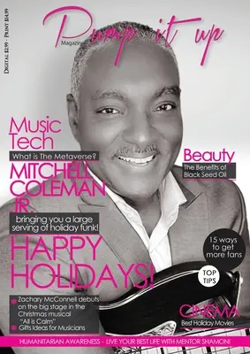 Pump it up Magazine : Pump it up Magazine - Vol.6 - Issue#12 avec le bassiste Mitchell Coleman Jr. - Pump it up magazine: Pump it up Magazine - Vol.6 - Issue#12 with Bass Player Mitchell Coleman Jr.