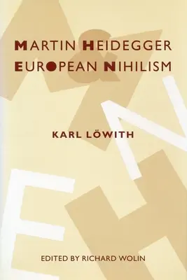 Martin Heidegger et le nihilisme européen - Martin Heidegger and European Nihilism