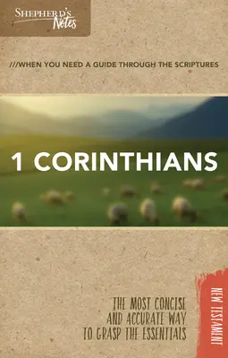 Notes du berger : 1 Corinthiens - Shepherd's Notes: 1 Corinthians