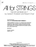 All for Strings Theory Workbook 1 Violin (en anglais) - All for Strings Theory Workbook 1 Violin