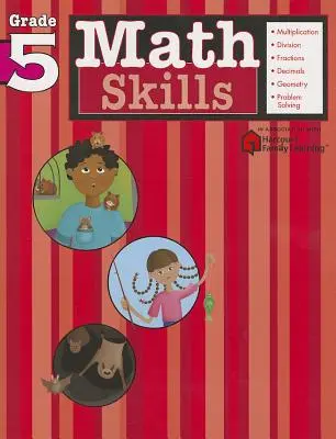 Math Skills : 5e année (Flash Kids Harcourt Family Learning) - Math Skills: Grade 5 (Flash Kids Harcourt Family Learning)