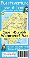 Carte des circuits et sentiers de Fuerteventura Super Durable - Fuerteventura Tour and Trail Super Durable Map