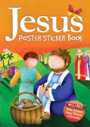 Livre d'autocollants sur l'affiche de Jésus - Jesus Poster Sticker Book