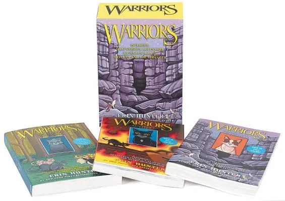 Warriors Manga 3-Book Full-Color Box Set : L'aventure de Graystripe, Le chemin de Ravenpaw, Skyclan et l'étranger - Warriors Manga 3-Book Full-Color Box Set: Graystripe's Adventure; Ravenpaw's Path, Skyclan and the Stranger