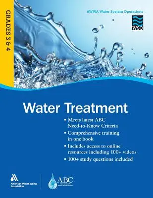 WSO Traitement de l'eau, niveaux 3 et 4 - WSO Water Treatment, Grades 3 & 4