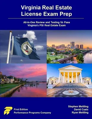 Préparation à l'examen de licence immobilière de Virginie : Préparation à l'examen de la licence immobilière de Virginie : révision et test tout-en-un pour réussir l'examen PSI de l'immobilier de Virginie - Virginia Real Estate License Exam Prep: All-in-One Review and Testing to Pass Virginia's PSI Real Estate Exam