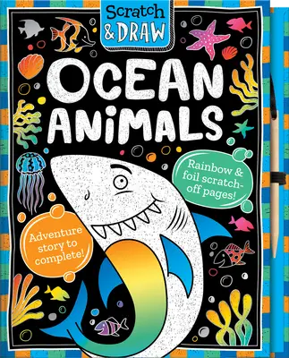 Scratch and Draw Ocean Animals (Grattez et dessinez les animaux de l'océan) - Scratch and Draw Ocean Animals