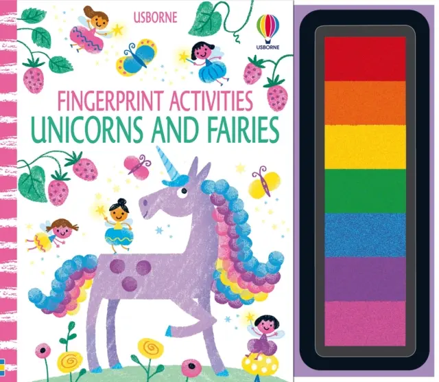Activités d'empreintes digitales Licornes et fées - Fingerprint Activities Unicorns and Fairies