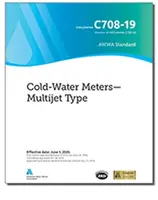 AWWA C708-19 Compteurs d'eau froide - type multijet - AWWA C708-19 Cold-Water Meters - Multijet Type