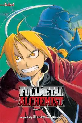 Fullmetal Alchemist (édition 3-en-1) : Comprend les Vol. 1, 2 & 3 - Fullmetal Alchemist (3-In-1 Edition): Includes Vols. 1, 2 & 3