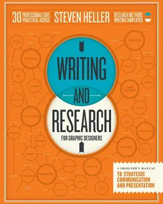 Rédaction et recherche pour les graphistes : Manuel de communication et de présentation stratégiques à l'usage des graphistes - Writing and Research for Graphic Designers: A Designer's Manual to Strategic Communication and Presentation