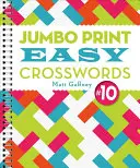 Mots croisés faciles à imprimer #10 - Jumbo Print Easy Crosswords #10