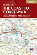 Livret de cartes Coast to Coast - 1:25 000 Livret de cartes routières OS - Coast to Coast Map Booklet - 1:25,000 OS Route Map Booklet