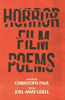 Poèmes sur les films d'horreur - Horror Film Poems