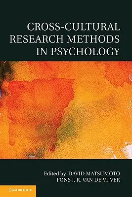 Méthodes de recherche interculturelle en psychologie - Cross-Cultural Research Methods in Psychology