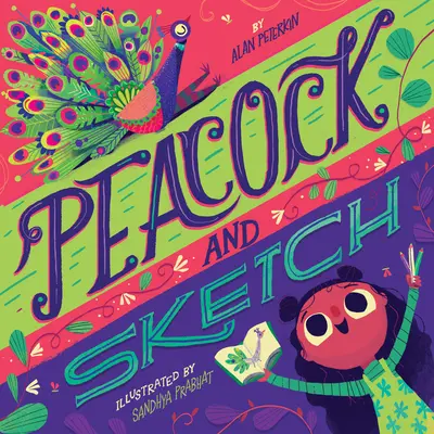 Le paon et l'esquisse - Peacock and Sketch