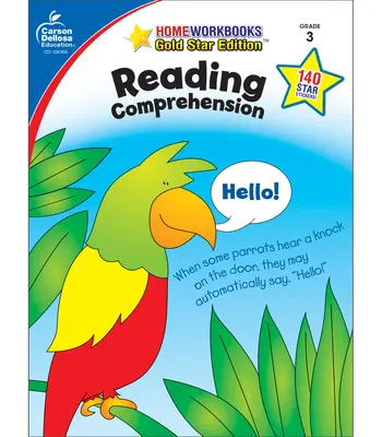 Compréhension de la lecture, 3e année : édition Gold Star - Reading Comprehension, Grade 3: Gold Star Edition