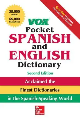 Vox Pocket Spanish and English Dictionary, 2e édition - Vox Pocket Spanish and English Dictionary, 2nd Edition