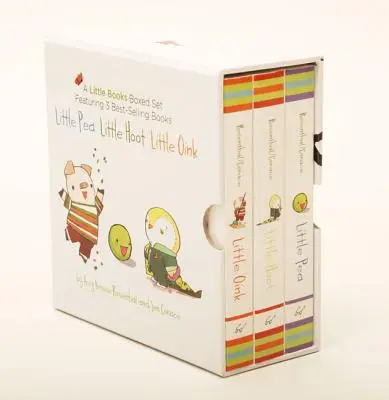 Un coffret de petits livres avec Little Pea Little Hoot Little Oink : - A Little Books Boxed Set Featuring Little Pea Little Hoot Little Oink: