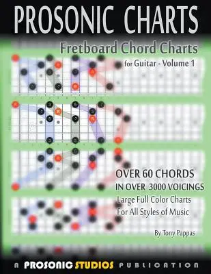 Diagrammes d'accords pour la guitare - Volume 1 - Fretboard Chord Charts for Guitar - Volume 1