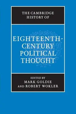 L'histoire de Cambridge de la pensée politique du XVIIIe siècle - The Cambridge History of Eighteenth-Century Political Thought