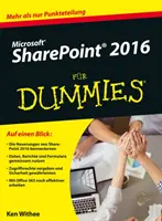 Microsoft SharePoint 2016 pour les nuls - Microsoft SharePoint 2016 fur Dummies