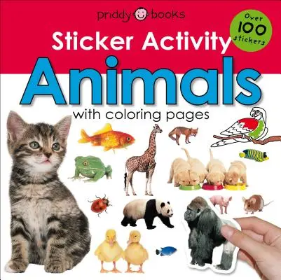 Sticker Activity Animals : Plus de 100 autocollants avec pages à colorier - Sticker Activity Animals: Over 100 Stickers with Coloring Pages