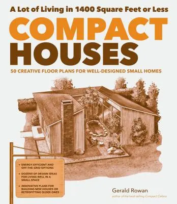 Compact Houses : 50 plans créatifs pour de petites maisons bien conçues - Compact Houses: 50 Creative Floor Plans for Well-Designed Small Homes