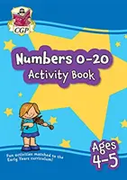 Nouveau cahier d'activités sur les nombres 0-20 pour les 4-5 ans - New Numbers 0-20 Activity Book for Ages 4-5