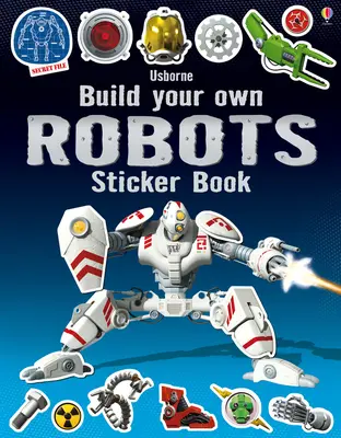 Livre d'autocollants « Construisez vos propres robots - Build Your Own Robots Sticker Book