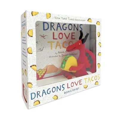 Les dragons aiment les tacos - livre et jouet - Dragons Love Tacos Book and Toy Set