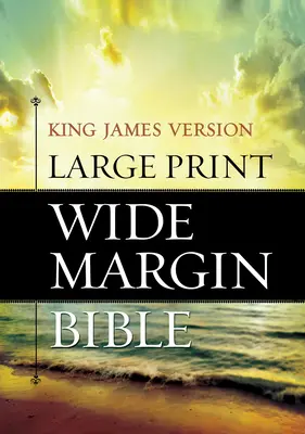 Bible à marge large en gros caractères - KJV - Large Print Wide Margin Bible-KJV