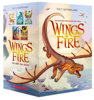 Coffret Les Ailes de Feu, Livres 1-5 (Les Ailes de Feu) - Wings of Fire Boxset, Books 1-5 (Wings of Fire)