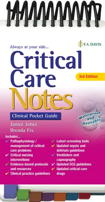 Notes sur les soins intensifs : Guide clinique de poche : Guide de poche clinique - Critical Care Notes: Clinical Pocket Guide: Clinical Pocket Guide