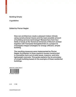 Construire simplement : Lignes directrices - Building Simply: Guidelines