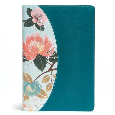 Bible d'étude CSB pour femmes, Sarcelle/Sage Leathertouch, indexée - The CSB Study Bible for Women, Teal/Sage Leathertouch, Indexed