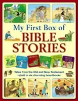 Ma première boîte d'histoires bibliques : Histoires de l'Ancien et du Nouveau Testament racontées dans six charmants livres de poche - My First Box of Bible Stories: Tales from the Old and New Testament Retold in Six Charming Boardbooks