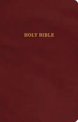 KJV Bible cadeau et prix, simili-cuir bourgogne - KJV Gift and Award Bible, Burgundy Imitation Leather