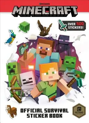 Minecraft Livre officiel d'autocollants de survie (Minecraft) - Minecraft Official Survival Sticker Book (Minecraft)