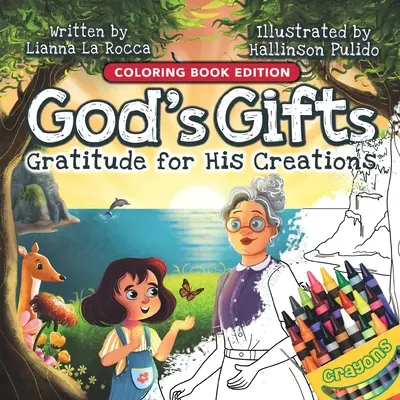 Les cadeaux de Dieu : La gratitude pour ses créations, édition livre de coloriage - God's Gifts: Gratitude for His Creations, Coloring Book Edition