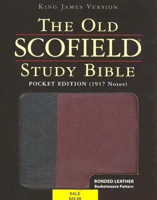 Ancienne Bible d'Etude Scofield-KJV-Poche - Old Scofield Study Bible-KJV-Pocket