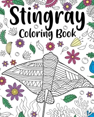 Livre à colorier sur les raies - Stingray Coloring Book