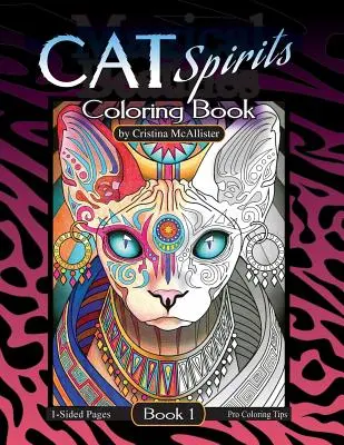 Livre de coloriage des esprits félins : Livre 1 - Cat Spirits Coloring Book: Book 1