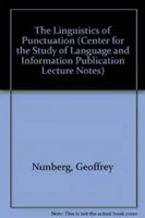 La linguistique de la ponctuation - Linguistics of Punctuation