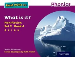 Read Write Inc. Phonics : Purple Set 2 Non-fiction 4 Qu'est-ce que c'est ? - Read Write Inc. Phonics: Purple Set 2 Non-fiction 4 What is it?