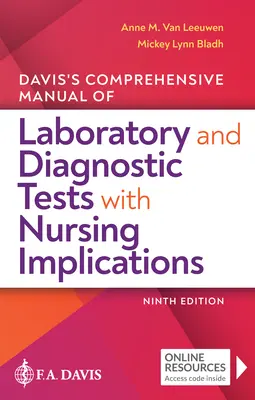 Davis's Comprehensive Manual of Laboratory and Diagnostic Tests with Nursing Implications (Manuel complet des tests de laboratoire et de diagnostic avec implications infirmières) - Davis's Comprehensive Manual of Laboratory and Diagnostic Tests with Nursing Implications