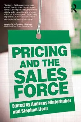 La tarification et la force de vente - Pricing and the Sales Force