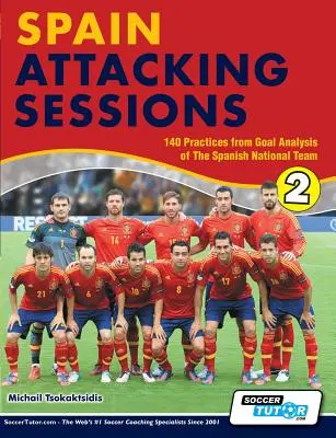 Sessions d'attaque de l'Espagne - 140 pratiques issues de l'analyse des buts de l'équipe nationale espagnole - Spain Attacking Sessions - 140 Practices from Goal Analysis of the Spanish National Team