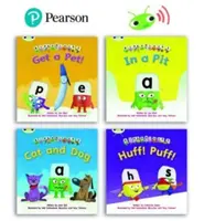 Apprendre à lire à la maison avec Alphablocks : Phase 2 - Reception Term 1 (4 livres de fiction) Pack B - Learn to Read at Home with Alphablocks: Phase 2 - Reception Term 1 (4 fiction books) Pack B